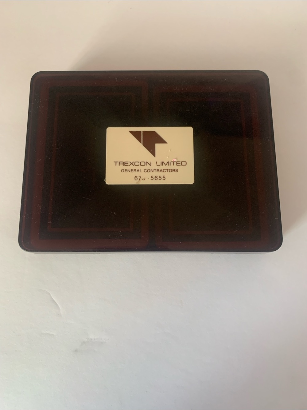 Vintage Zippo Card Case and Cards